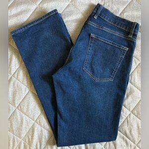 Tecovas Slim Fit Denim Blue Jeans Mens 34x32 Dark Wash Cotton Polyester Stretch